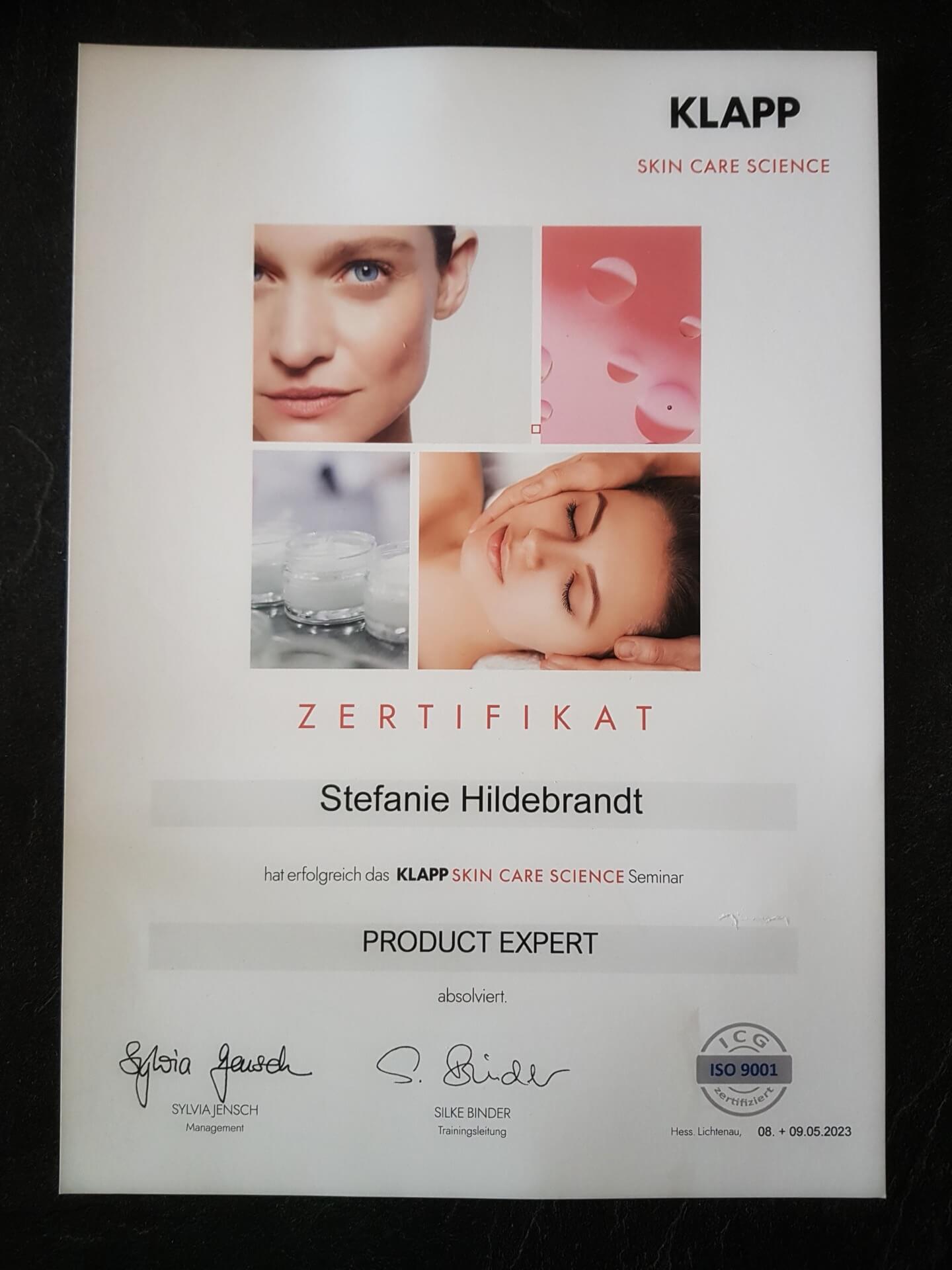 Clean Beauty - Klapp Skin Care Science Seminar